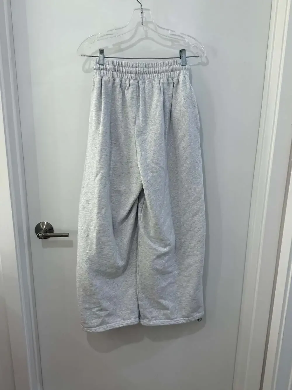 FP Movement High-Rise Wide-Leg Sweatpants with Drawstring Cinch Hem